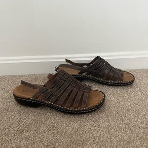 Brown Strappy Sandal